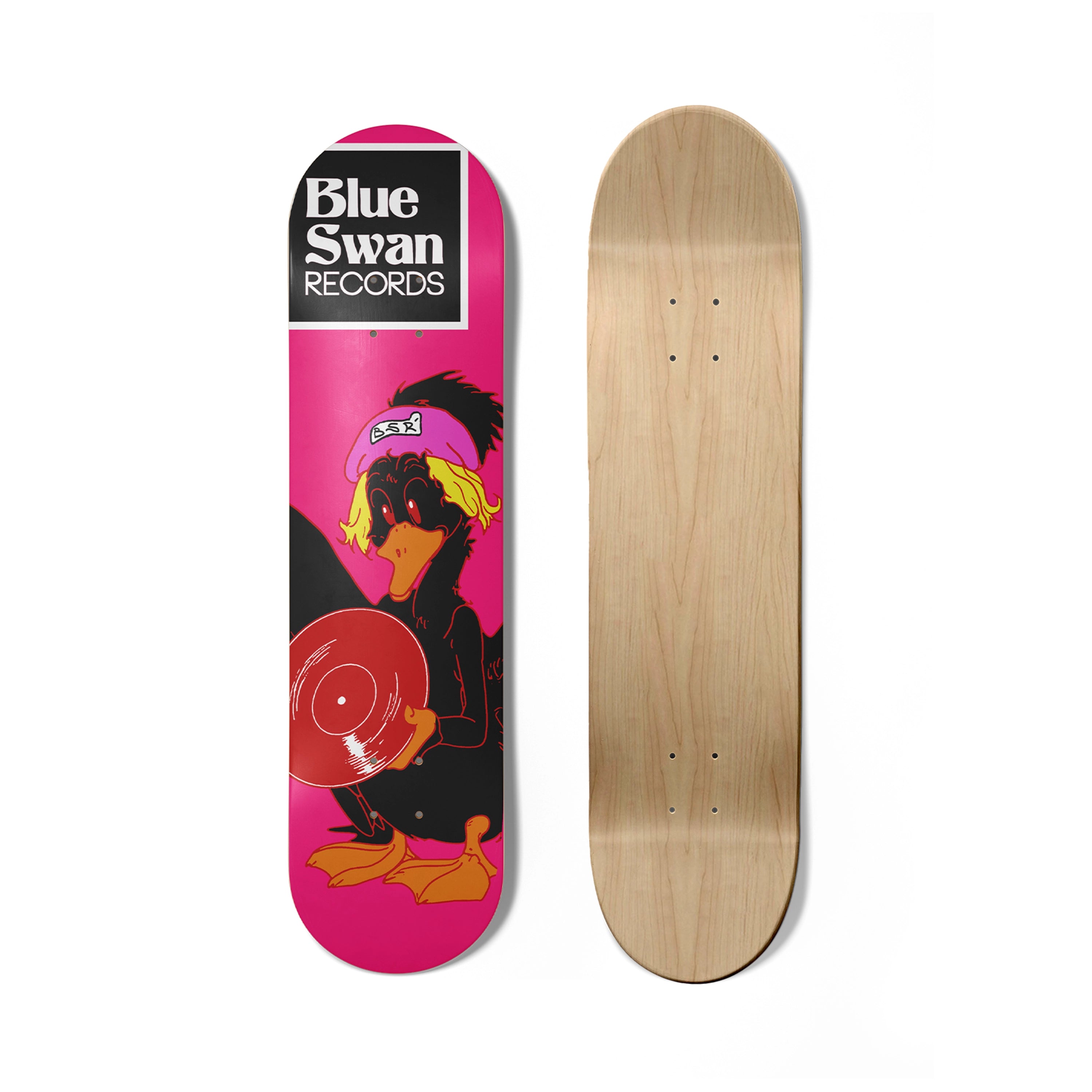 Blue Swan - Evil Swan Comic | Skateboard Deck