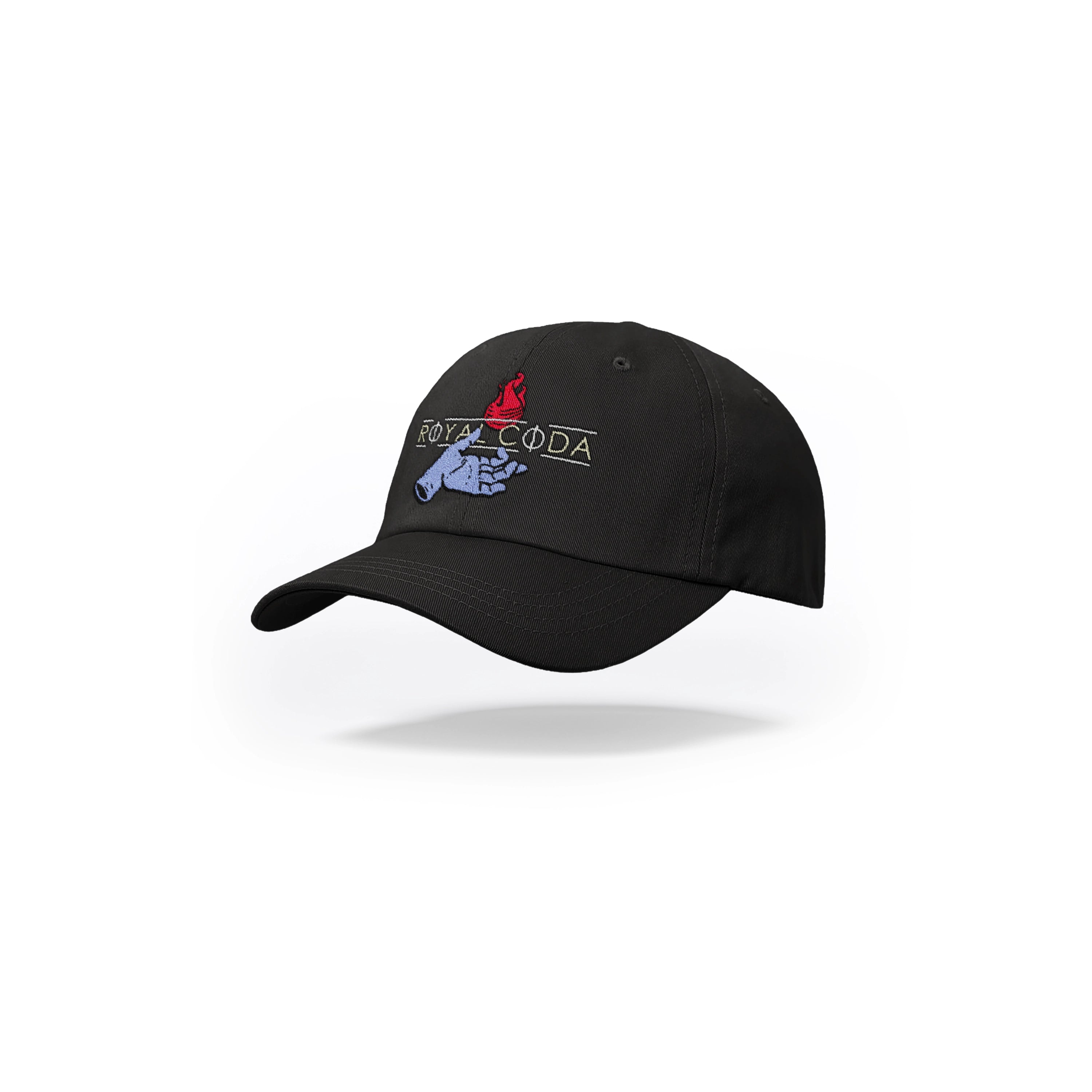 Royal Coda | Hand & Flame Embroidered Hat