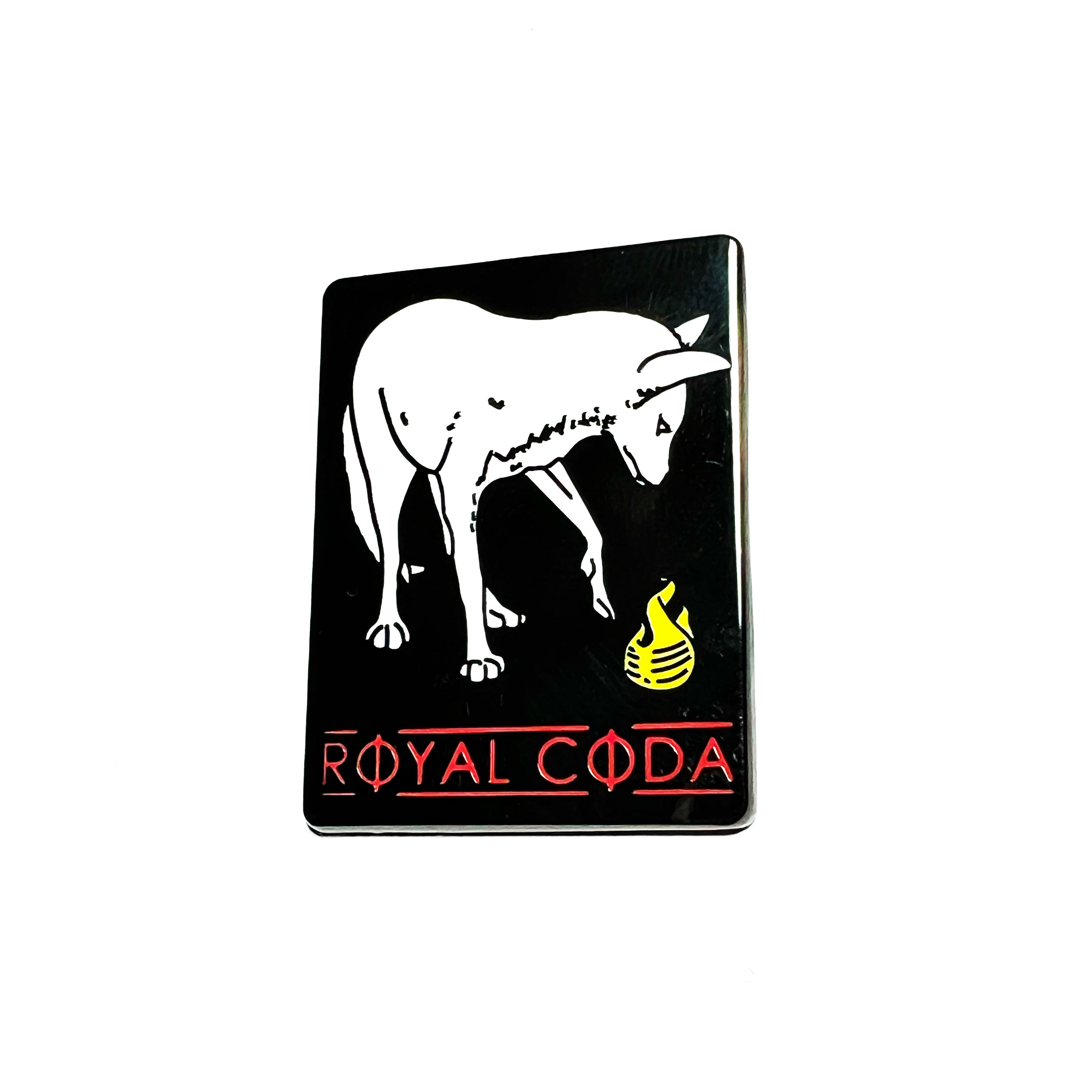Royal Coda | Compassion Wolf Hard Enamel Pin