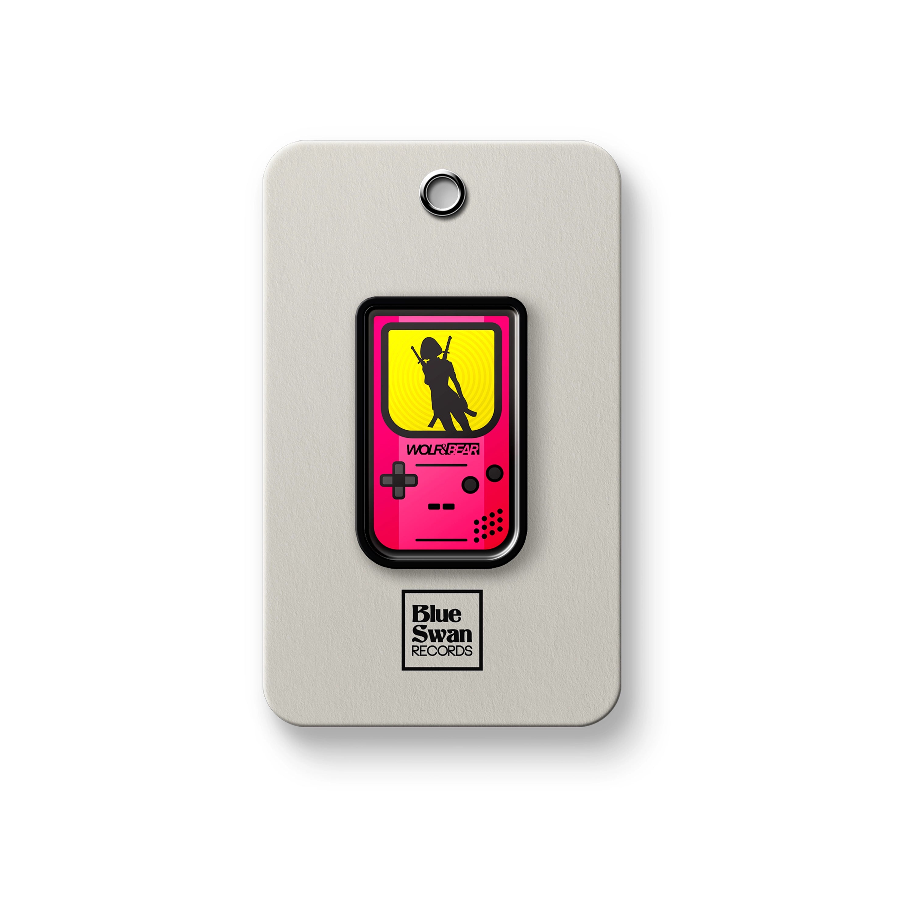 Wolf & Bear | GameBoy Hard Enamel Pin