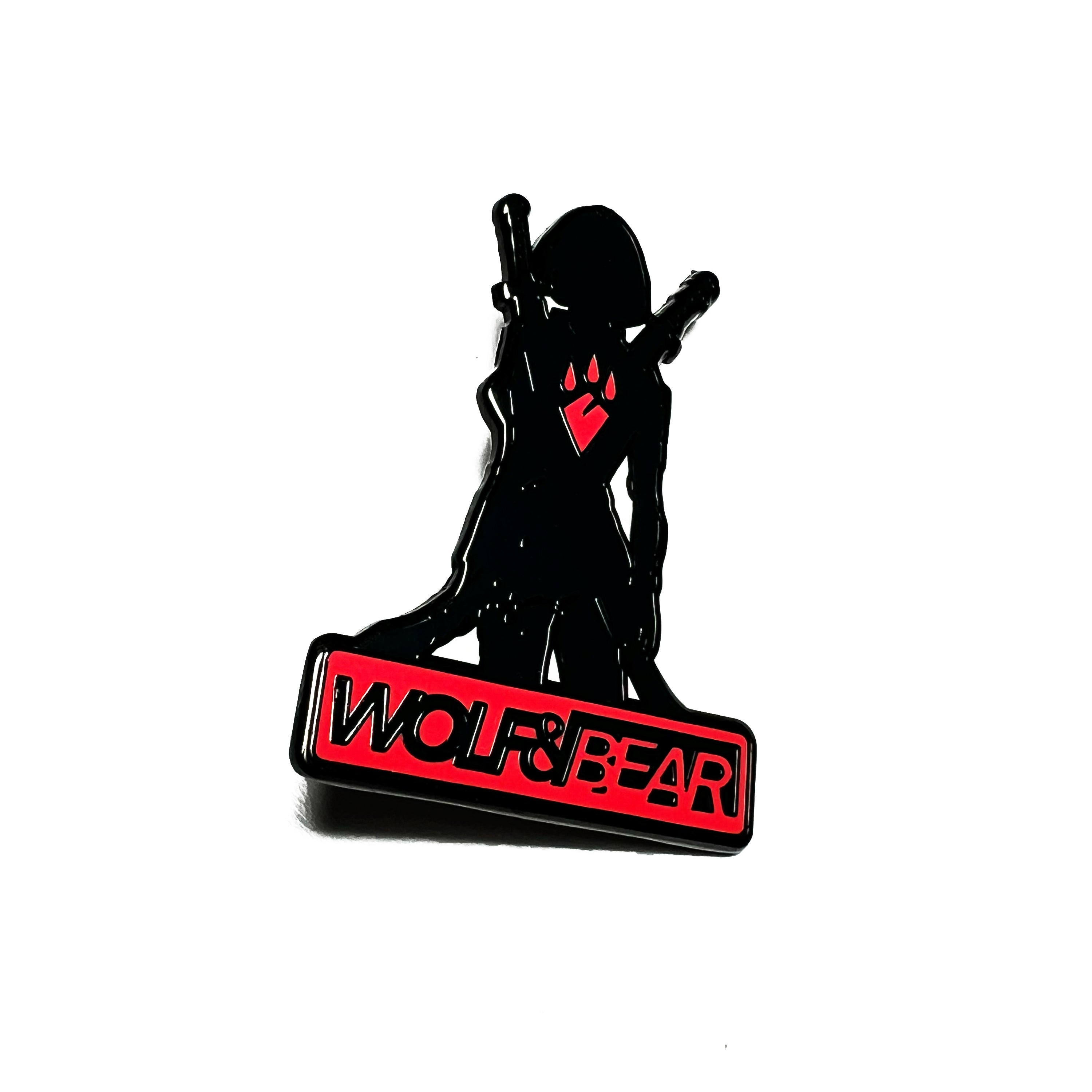 Wolf & Bear | Bloodletter Hard Enamel Pin