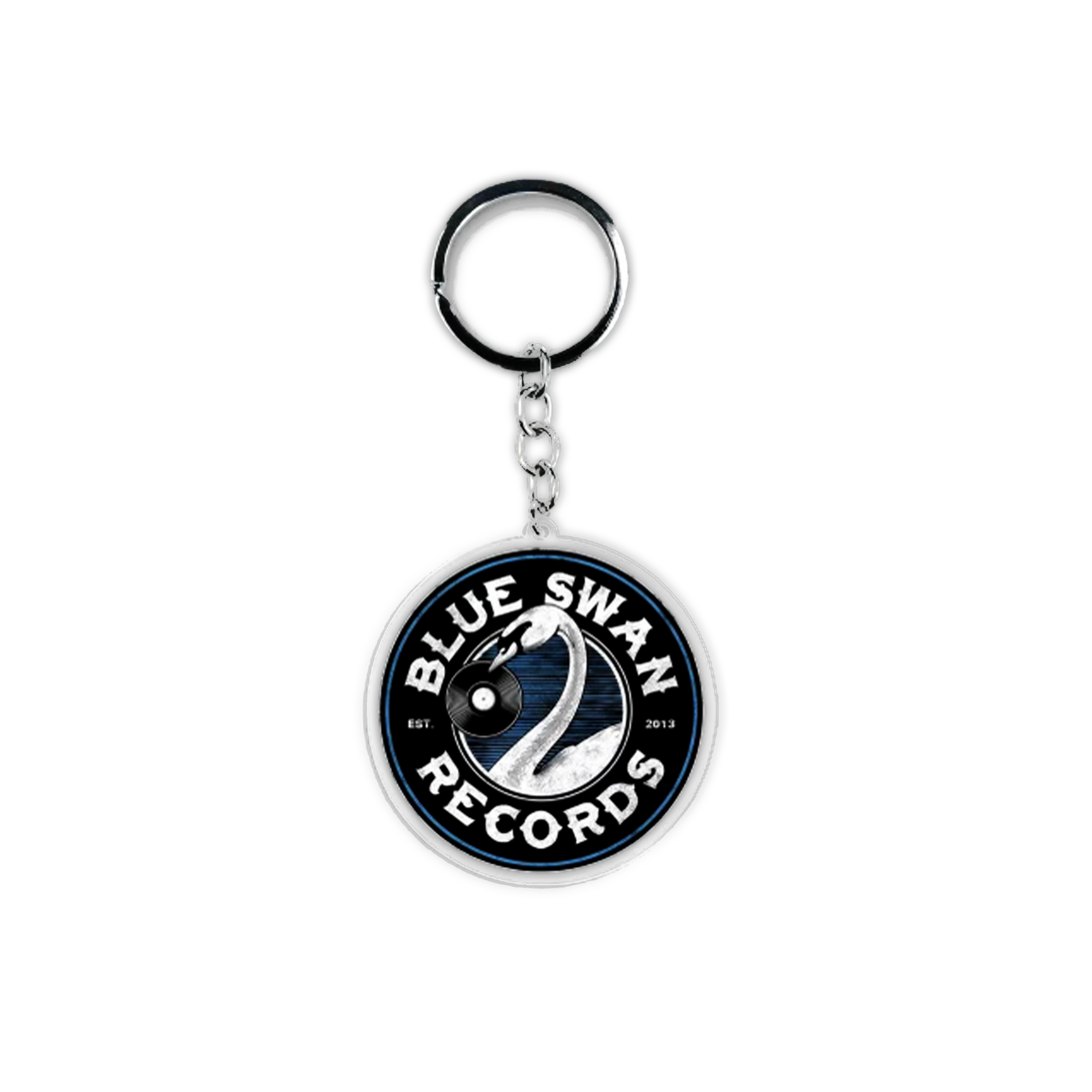 Blue Swan Records | Vintage Logo Keychain