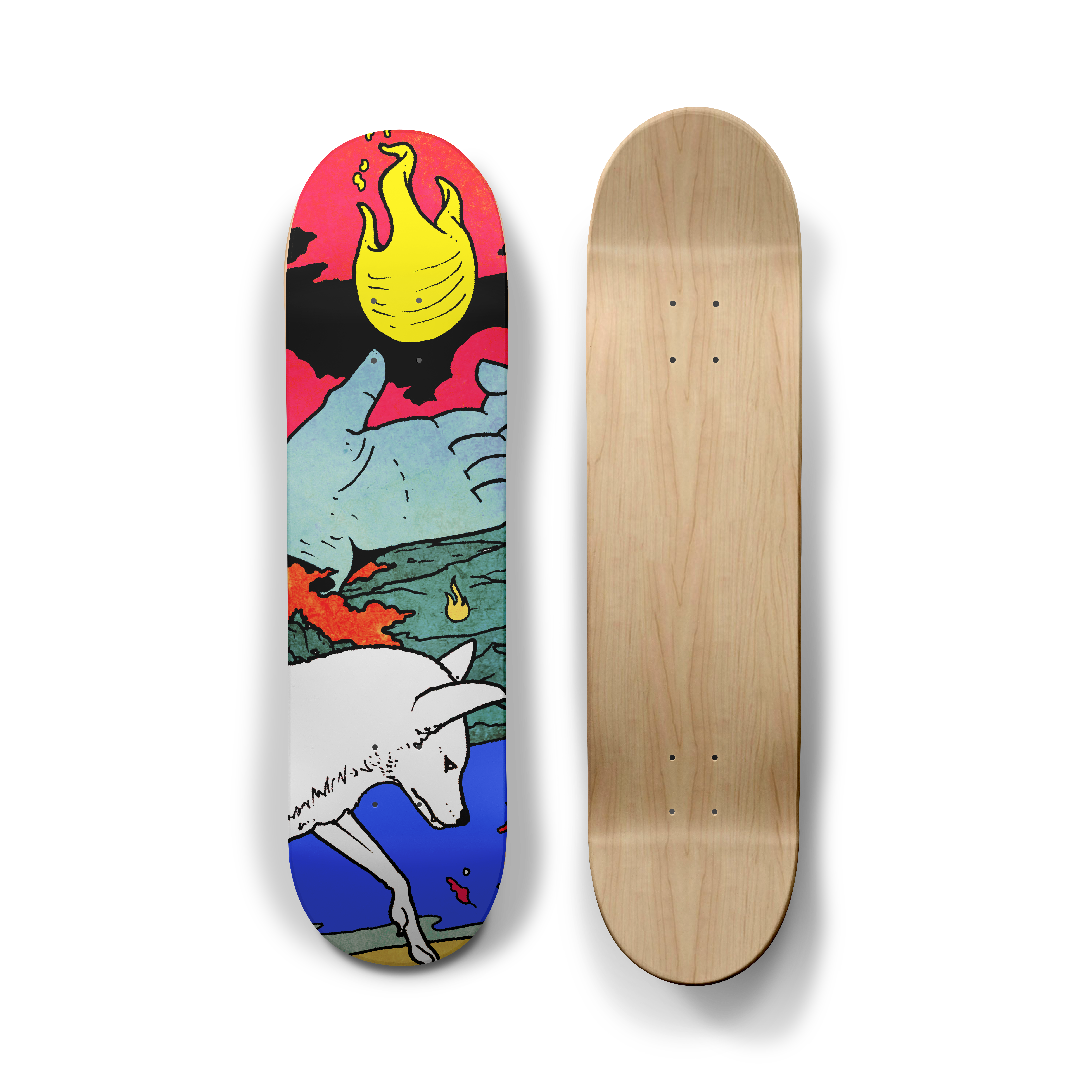 Royal Coda | Compassion Skateboard Deck